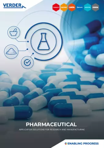 FLYER: Pharmaceutical application solutions for research and manufacturing